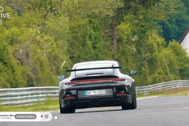 992 GT3 testing at the Nurburgring