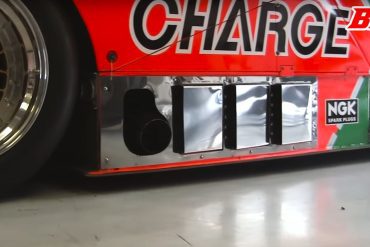 Mazda 787B exhaust