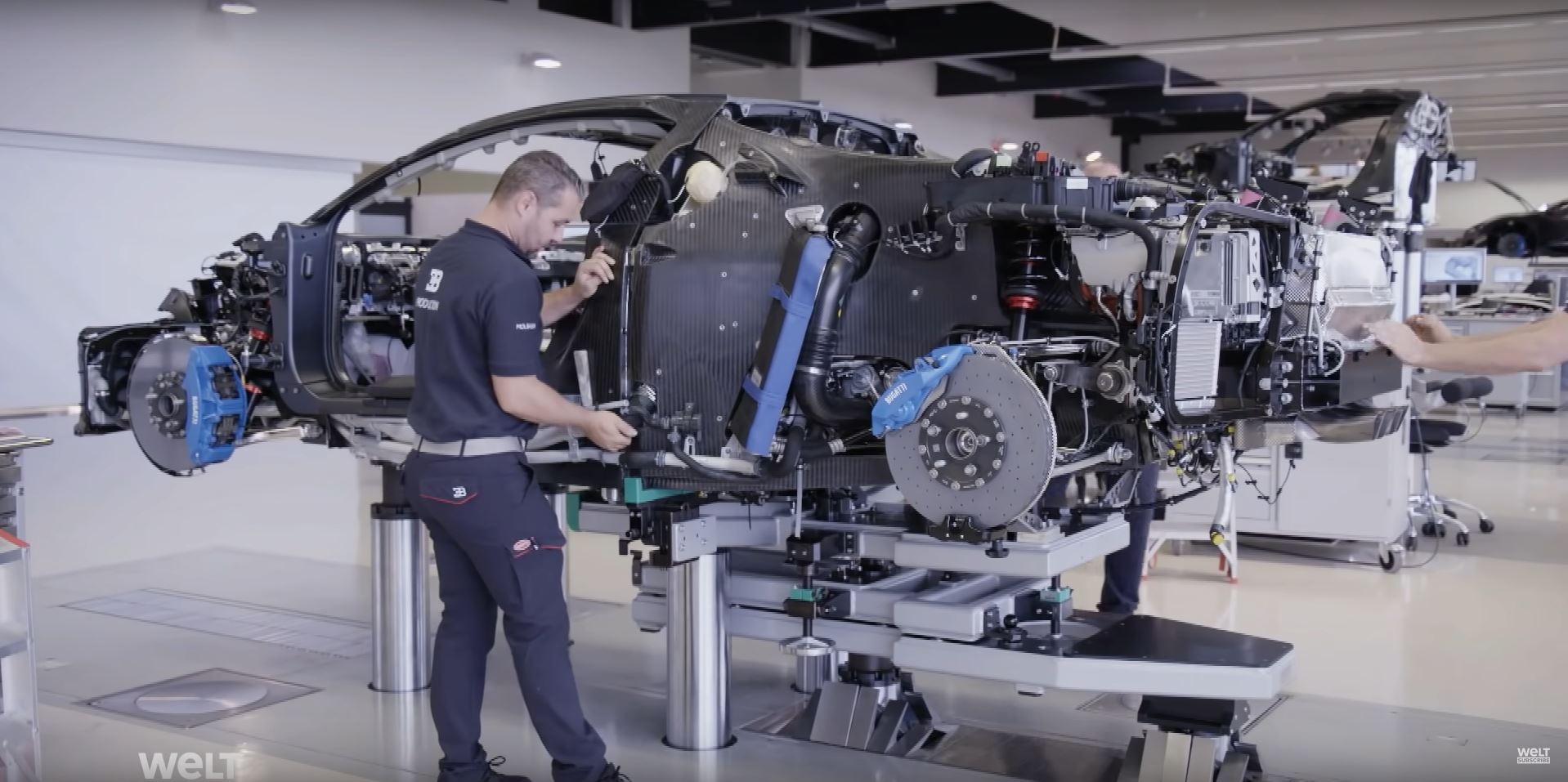 Bugatti Chiron factory