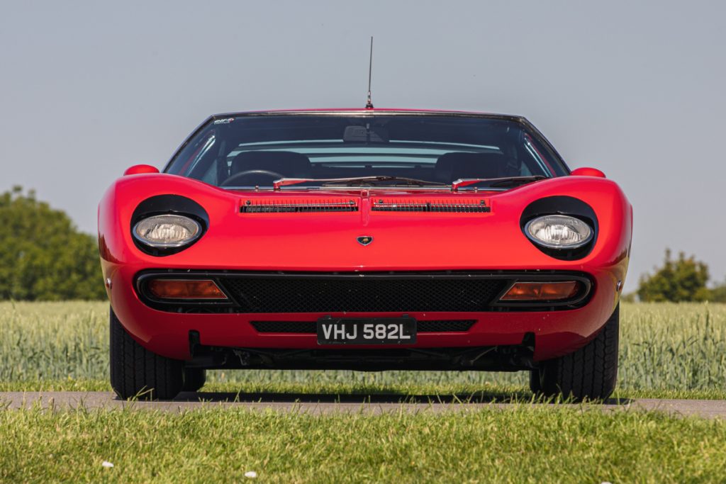 1972 RHD Lamborgini Miura P400SV