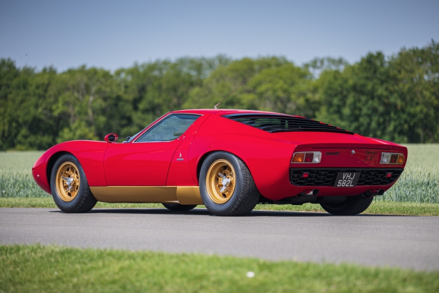 1972 RHD Lamborgini Miura P400SV