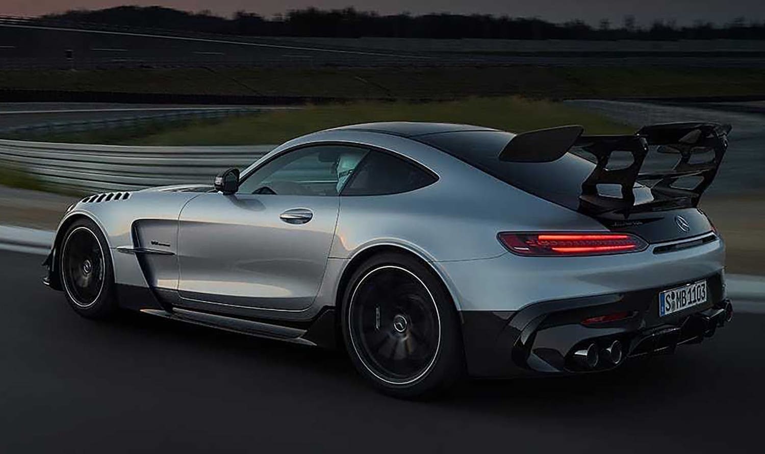 Video Check Out The 21 Mercedes Amg Gt Black Series Mercedes Benz Supercars Net