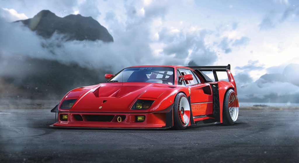 Ferrari f40 обои