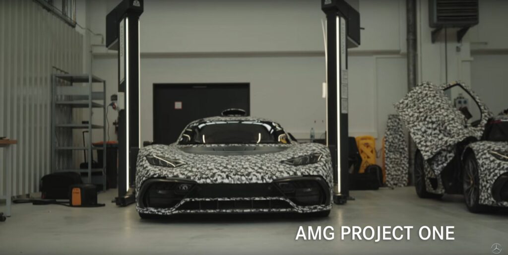 Mercedes-AMG One on track