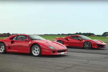 488 Pista Spider VS F40