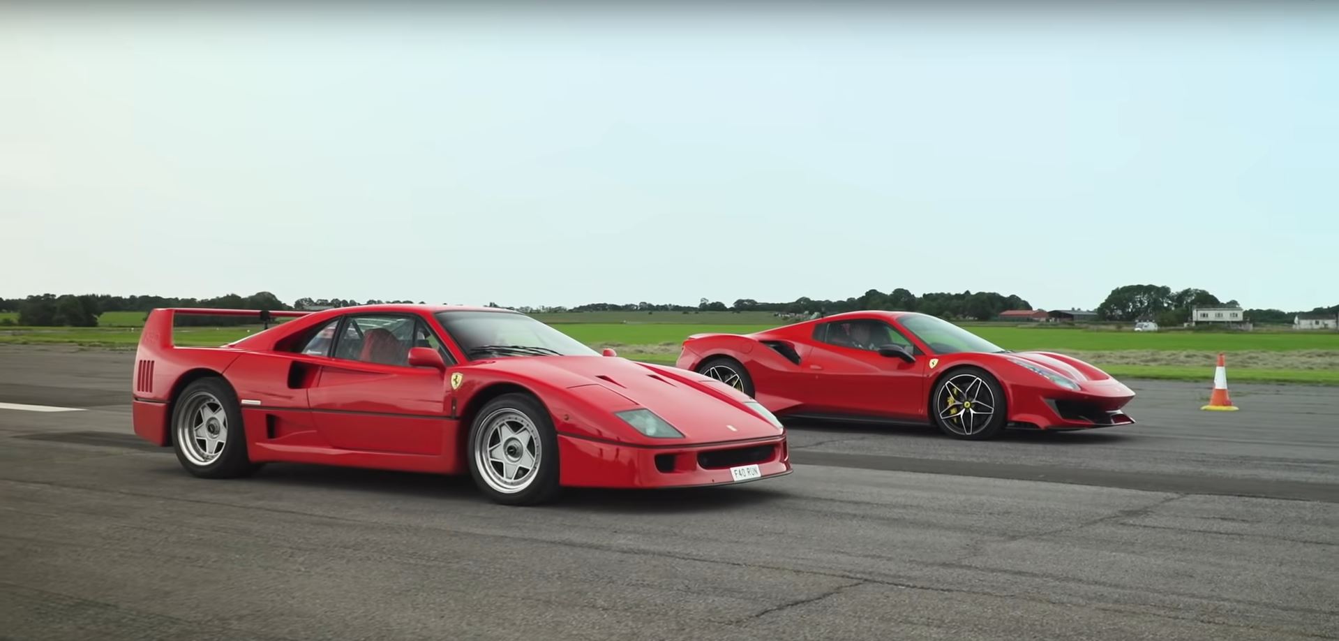 488 Pista Spider VS F40