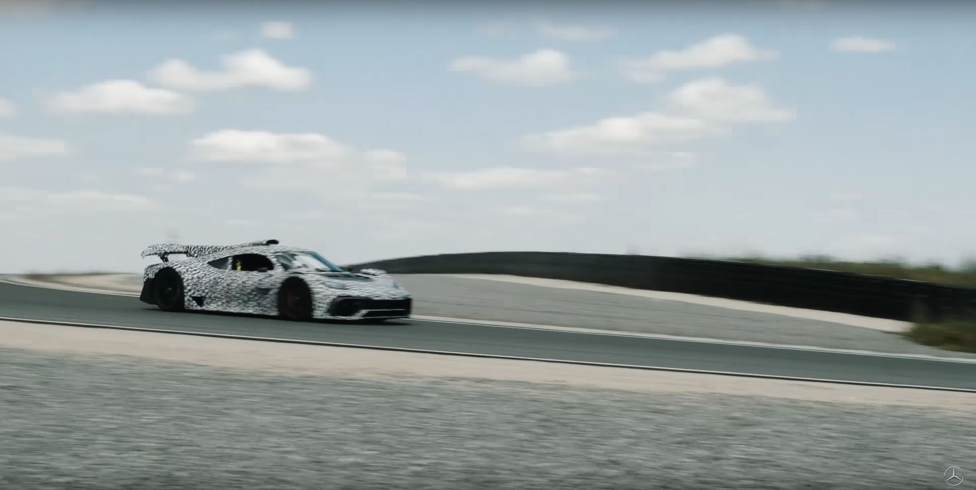 Mercedes-AMG One on track