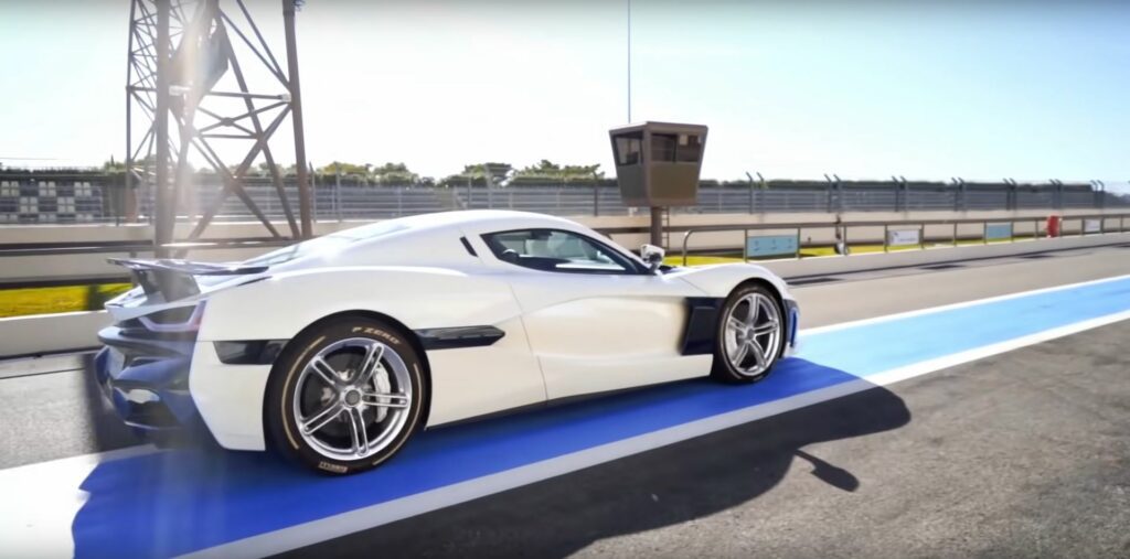 Nico Rosberg and the Rimac C_Two