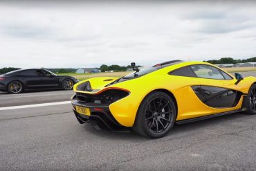 McLaren P1 vs Porsche Taycan Turbo S