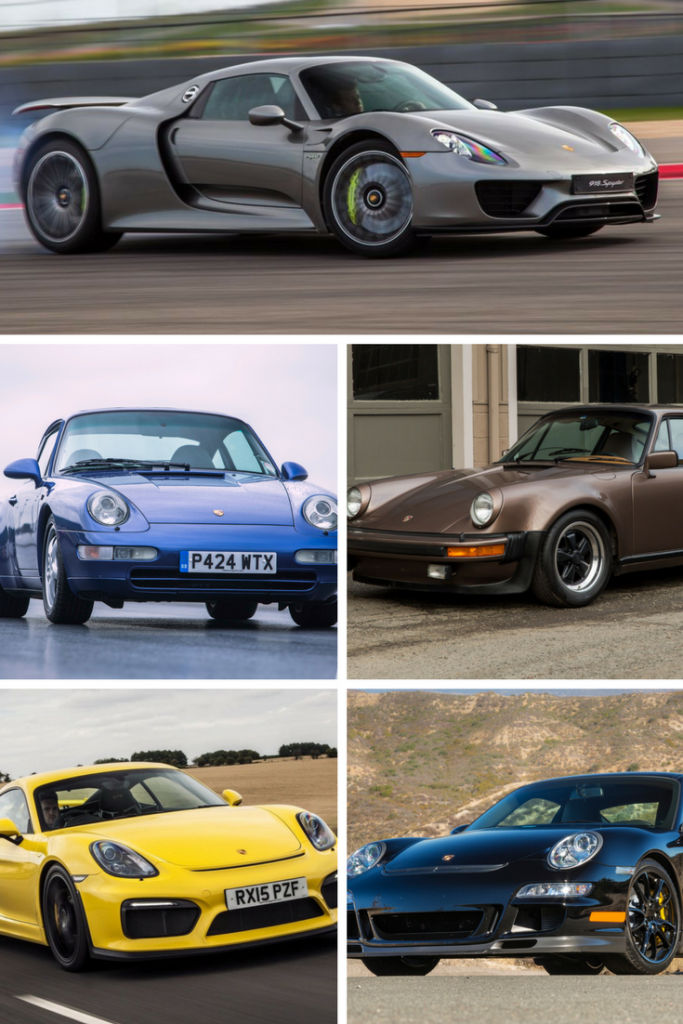 all porsche models