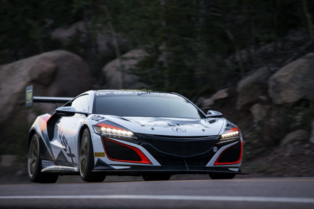 2020 Honda NSX Pikes Peak record