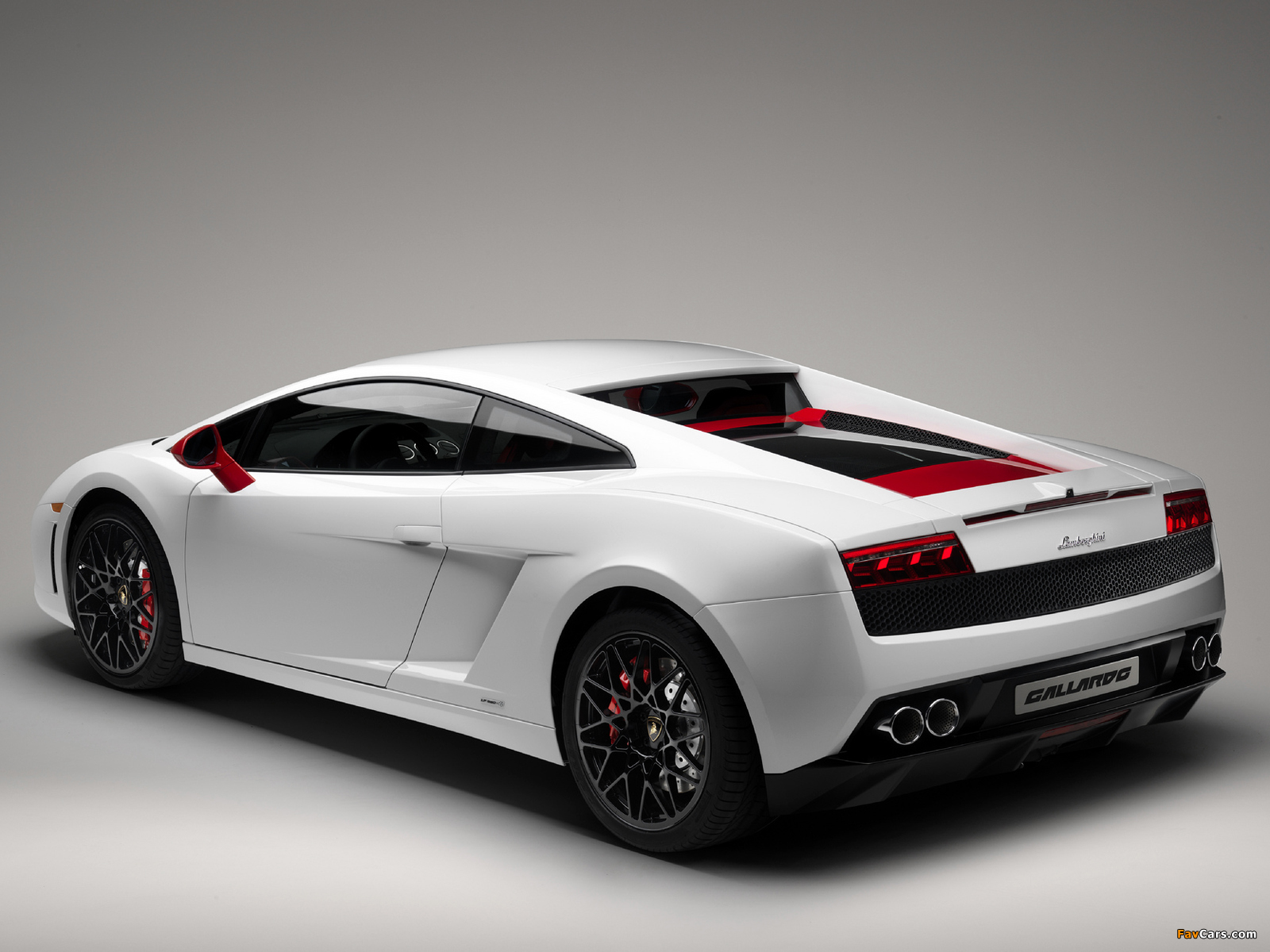 Lamborghini Gallardo LP 560-4 Bianco Rosso Wallpapers | SuperCars.net