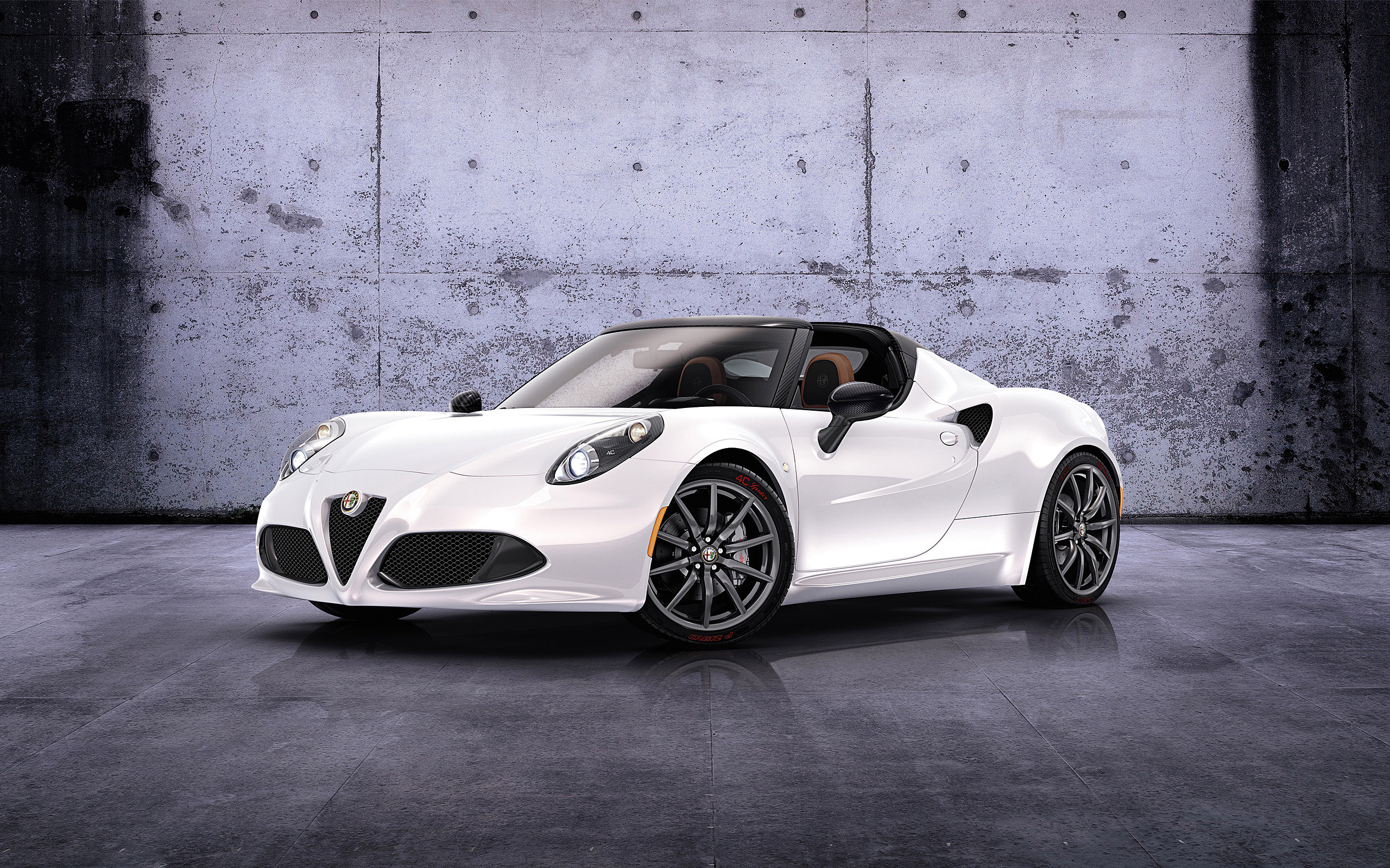 2014 Alfa Romeo 4C Spider Concept Wallpapers 2014 Alfa Romeo 4C Spider Concept Wallpapers
