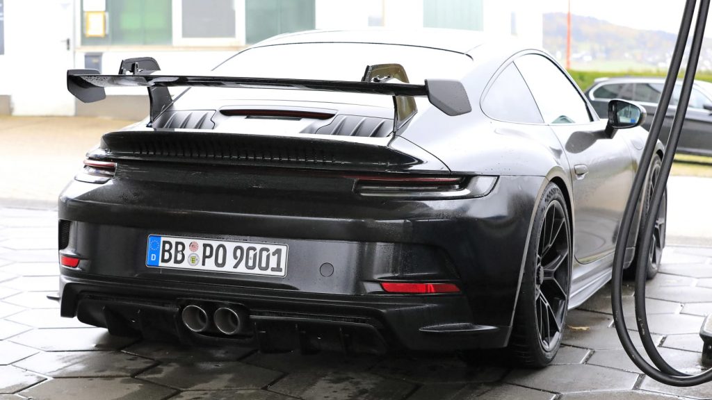 992 Porsche 911 GT3 spied new-2