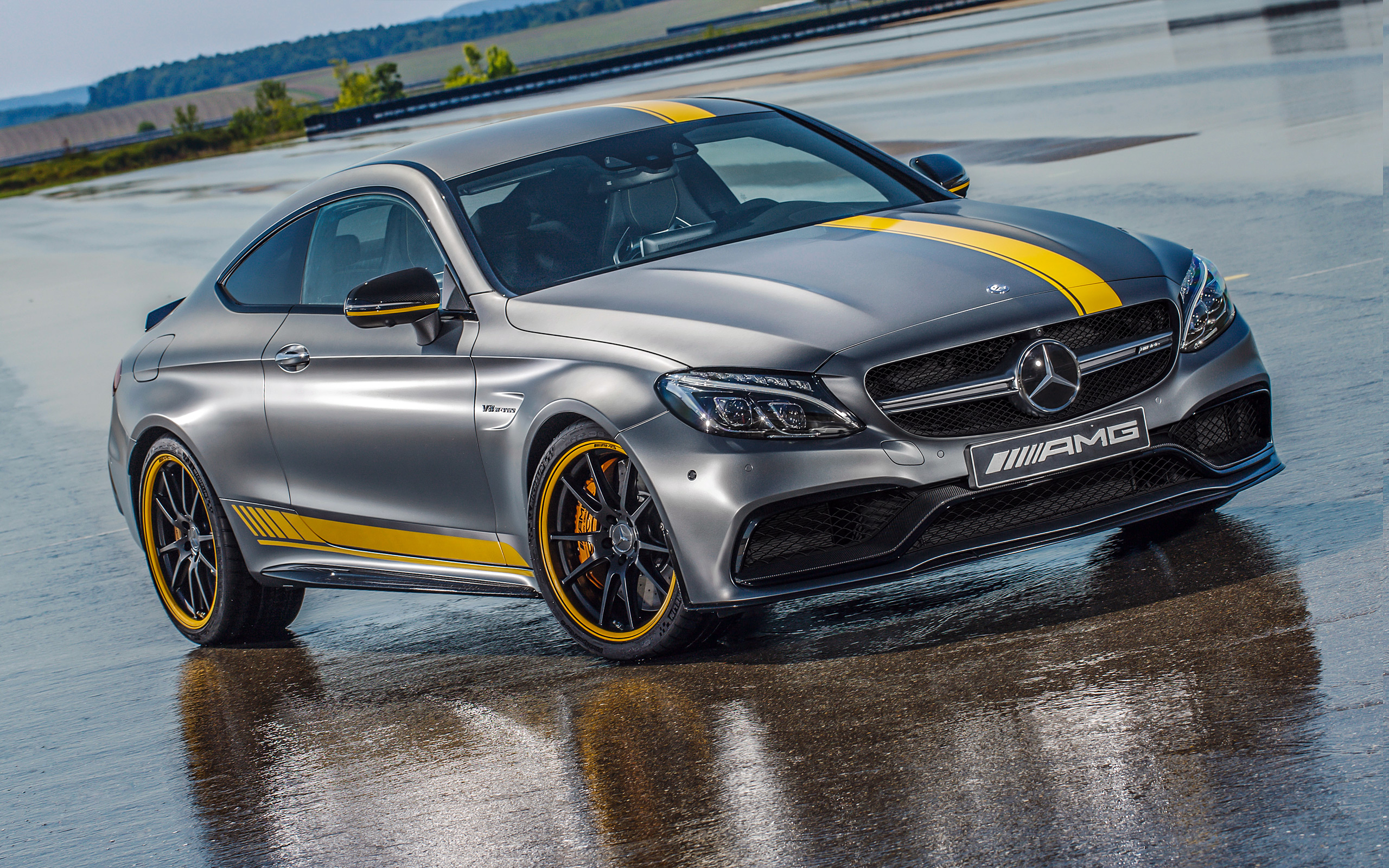 2017 Mercedes-Benz C63 AMG Coupe Edition 1 Wallpapers – 