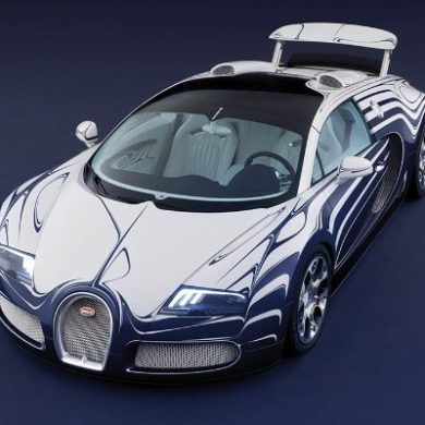 Bugatti Veyron LOrc Blanc