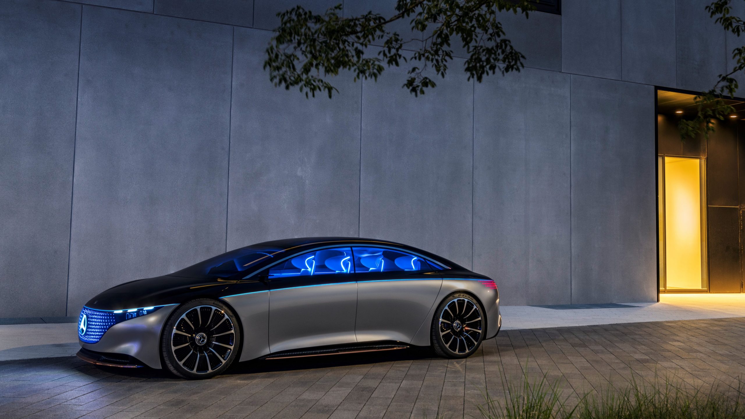 Mercedes Benz EQS Concept салон