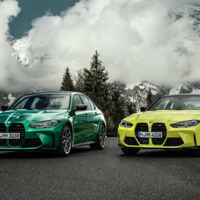 2021 BMW M3 and M4