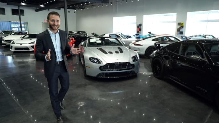 Salesperson at Miami luxury dealership