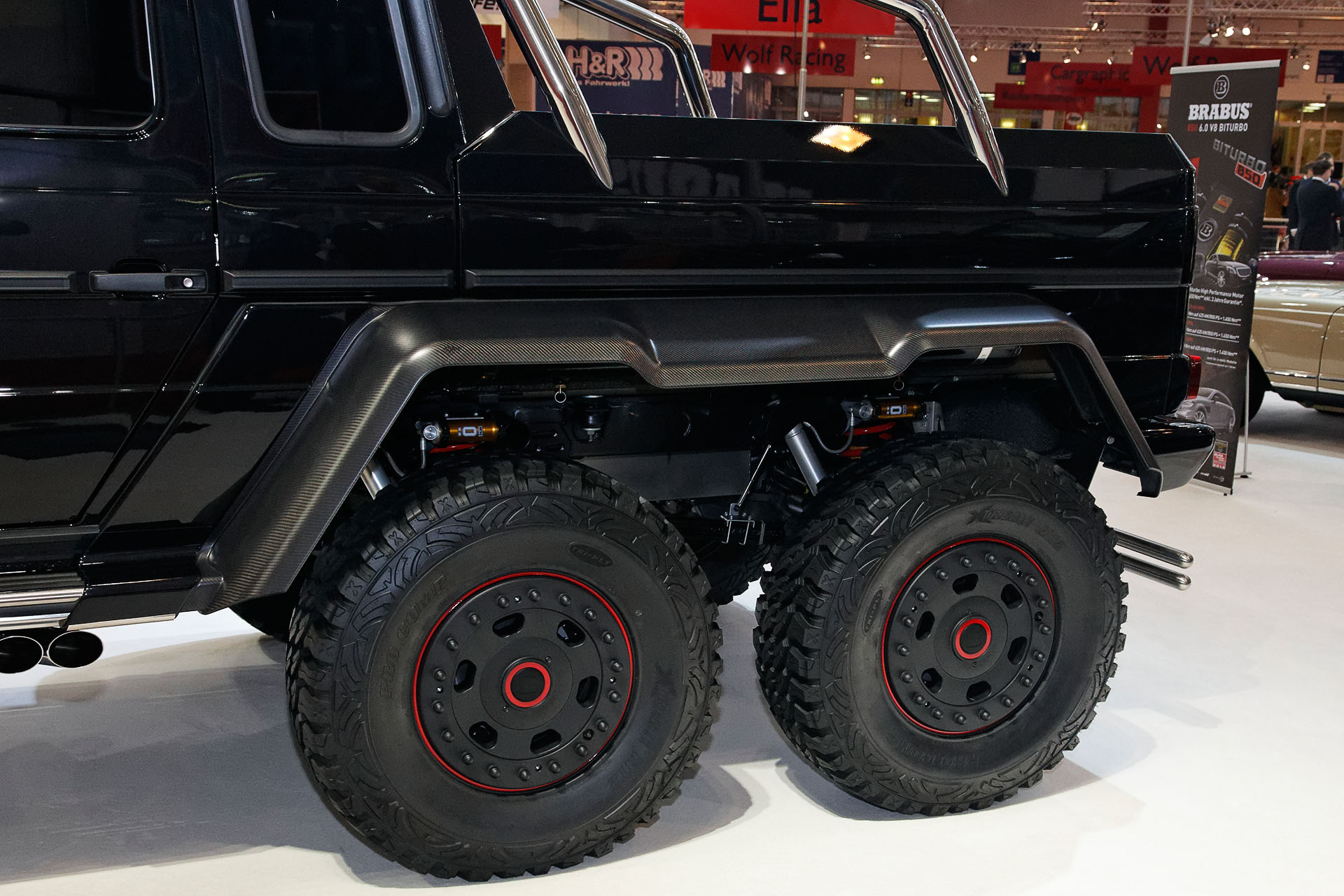 The Brabus B63s 700 6x6 Making Limited Even Rarer Brabus Supercars Net