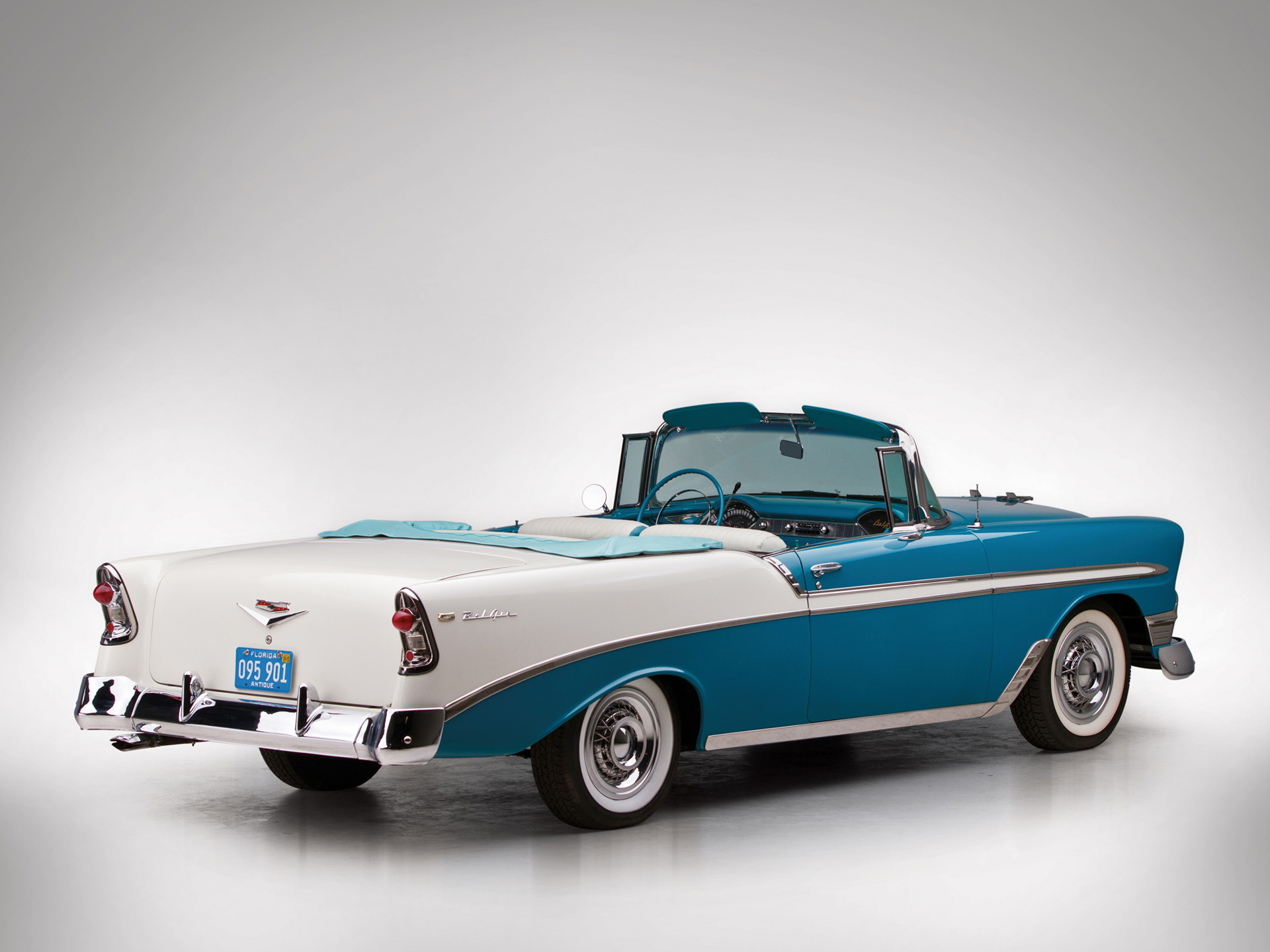 1956 Chevrolet Bel Air Convertible Wallpapers | SuperCars.net