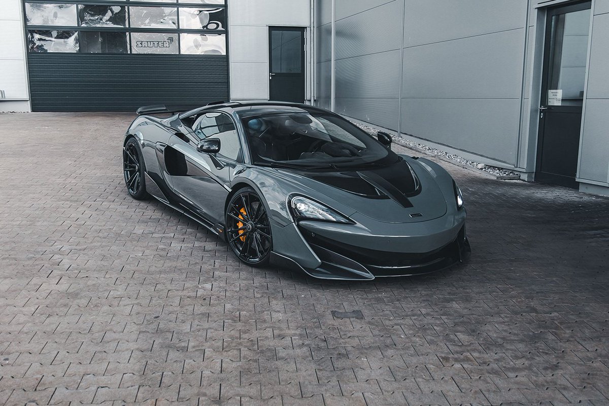 McLaren with Carbon Fiber Hood