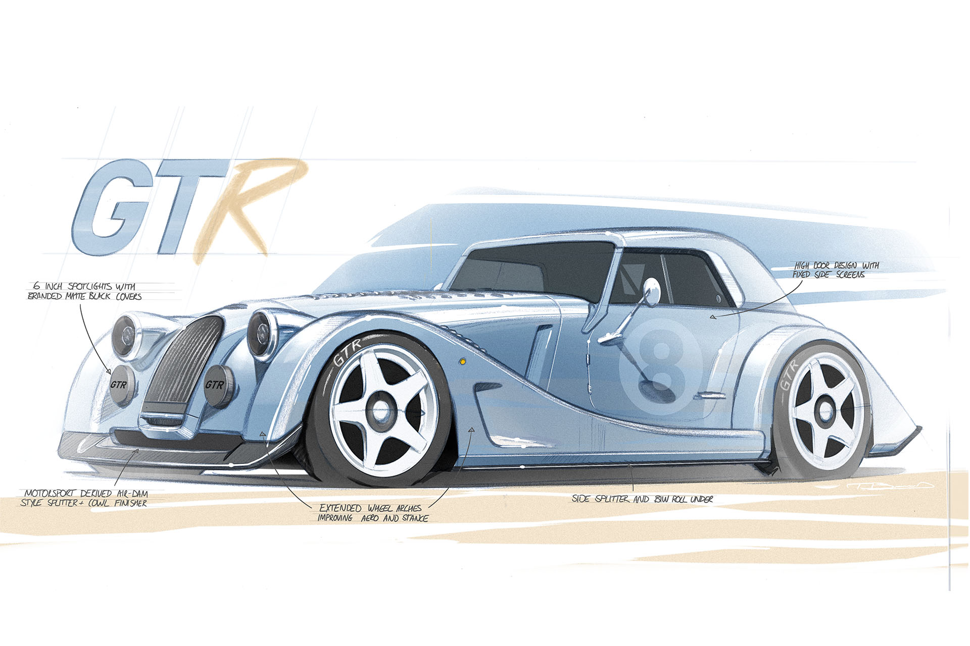 2021 Morgan Plus 8 GTR