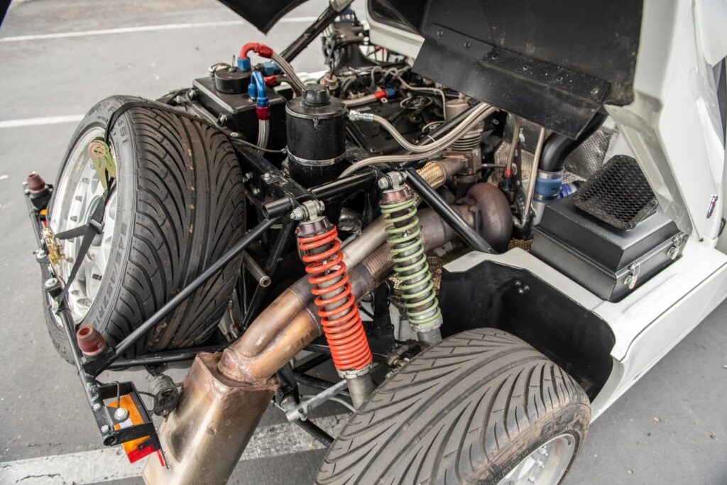 1986 Ford RS200 Evo engine bay