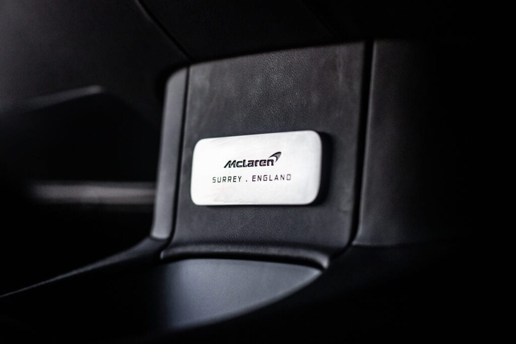 2021 McLaren Artura Production Badge