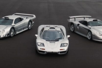 McLaren, Porsche, Mercedes Benz