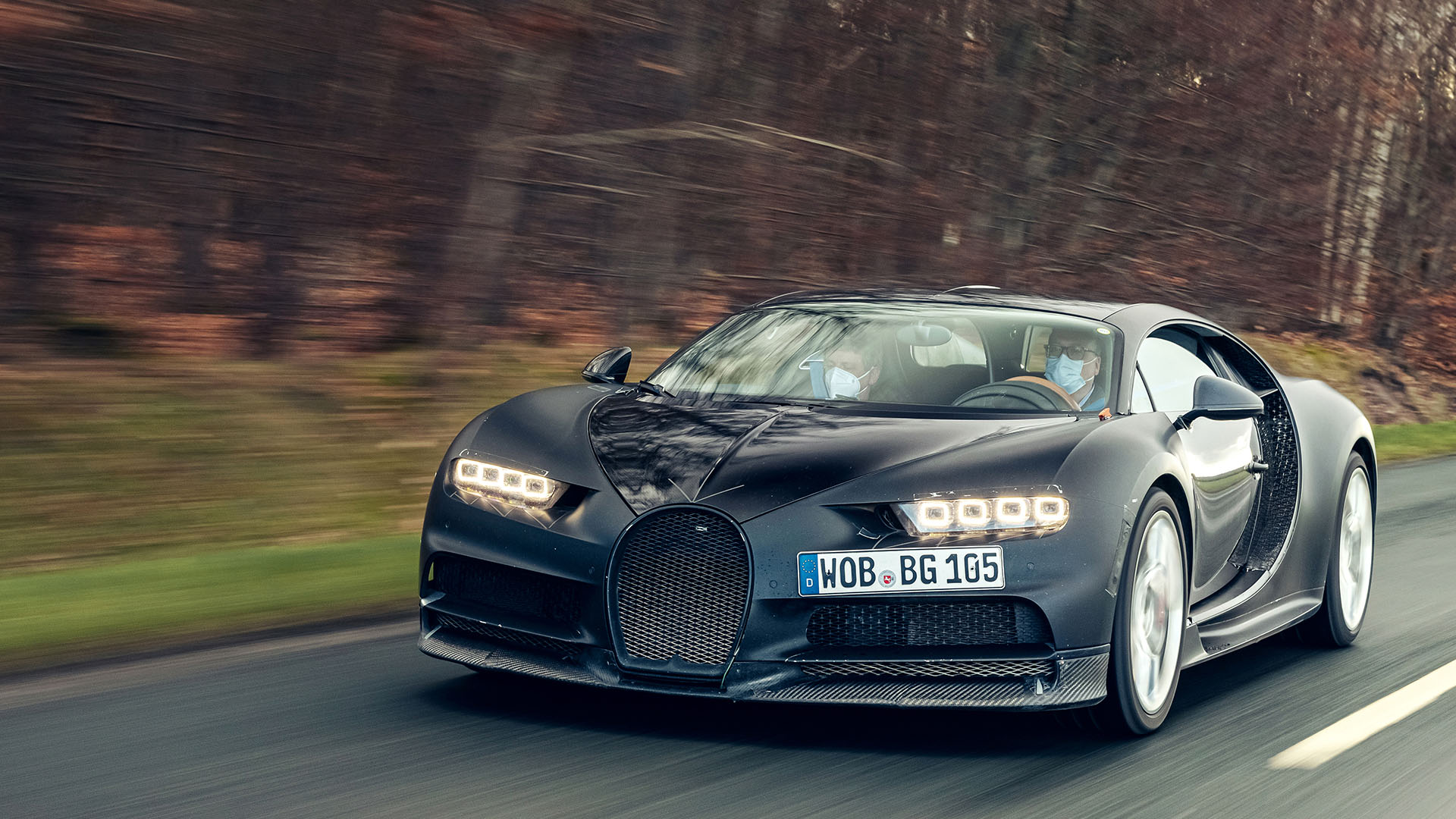 The Bugatti Chiron 4-005 prototype