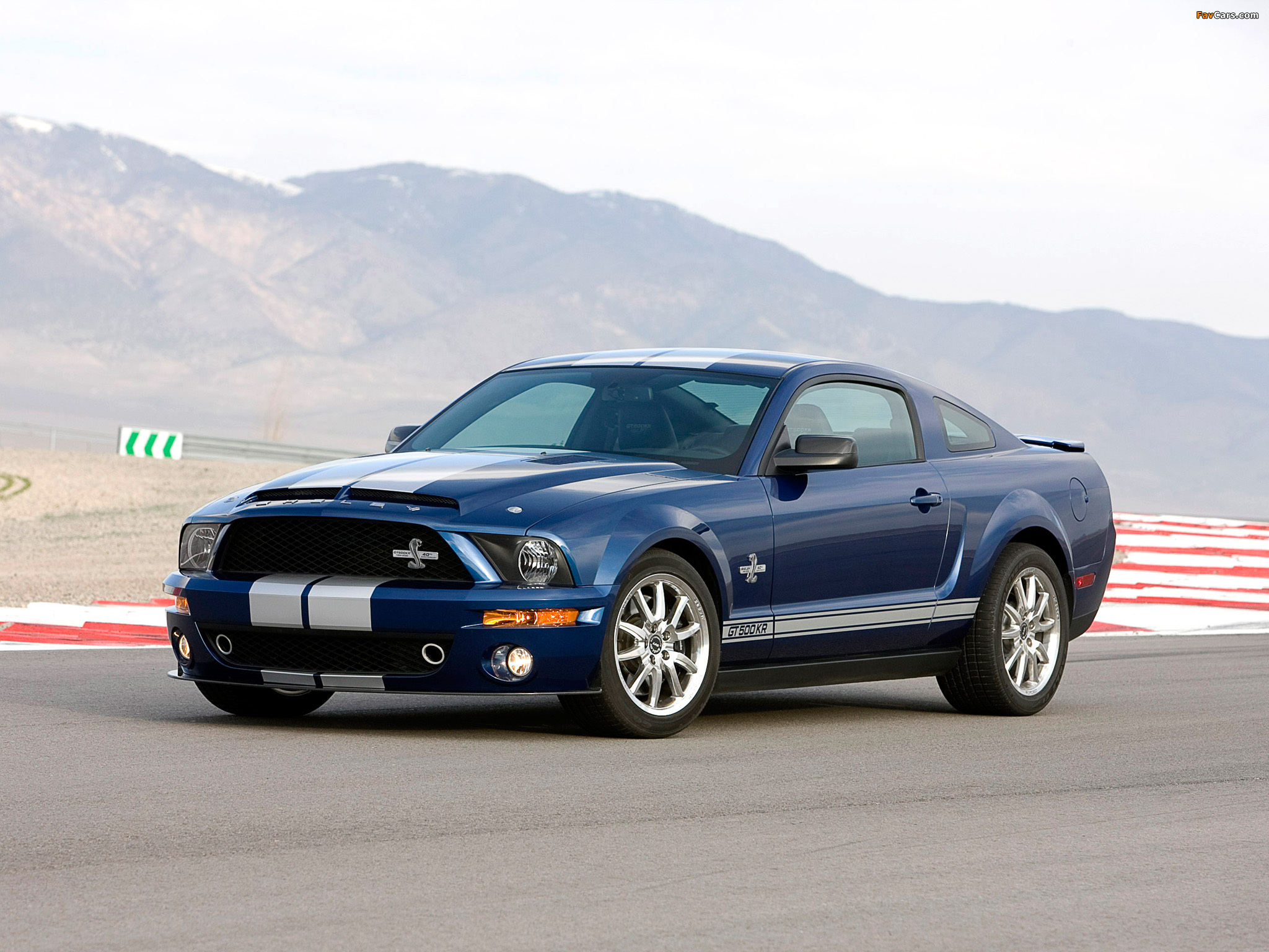2008 Shelby GT500 KR "40th Anniversary" Wallpaper Collection.