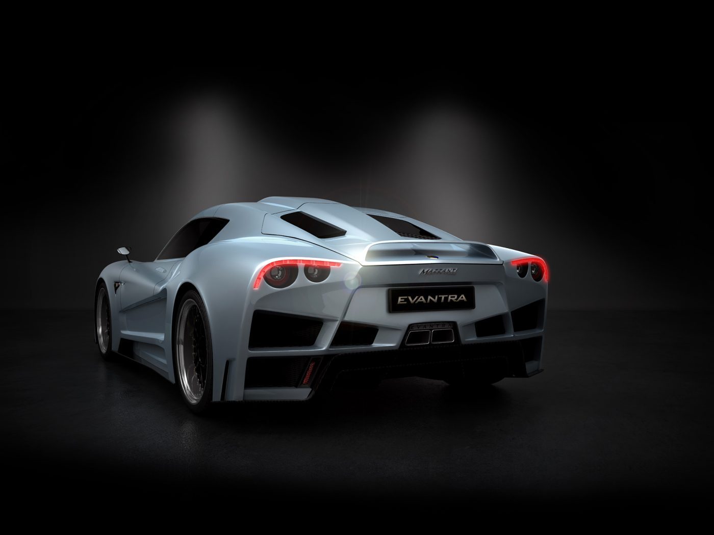 MAZZANTI EVANTRA FRONT VIEW 2013 GICLEE CANVAS ART PRINT POSTER
