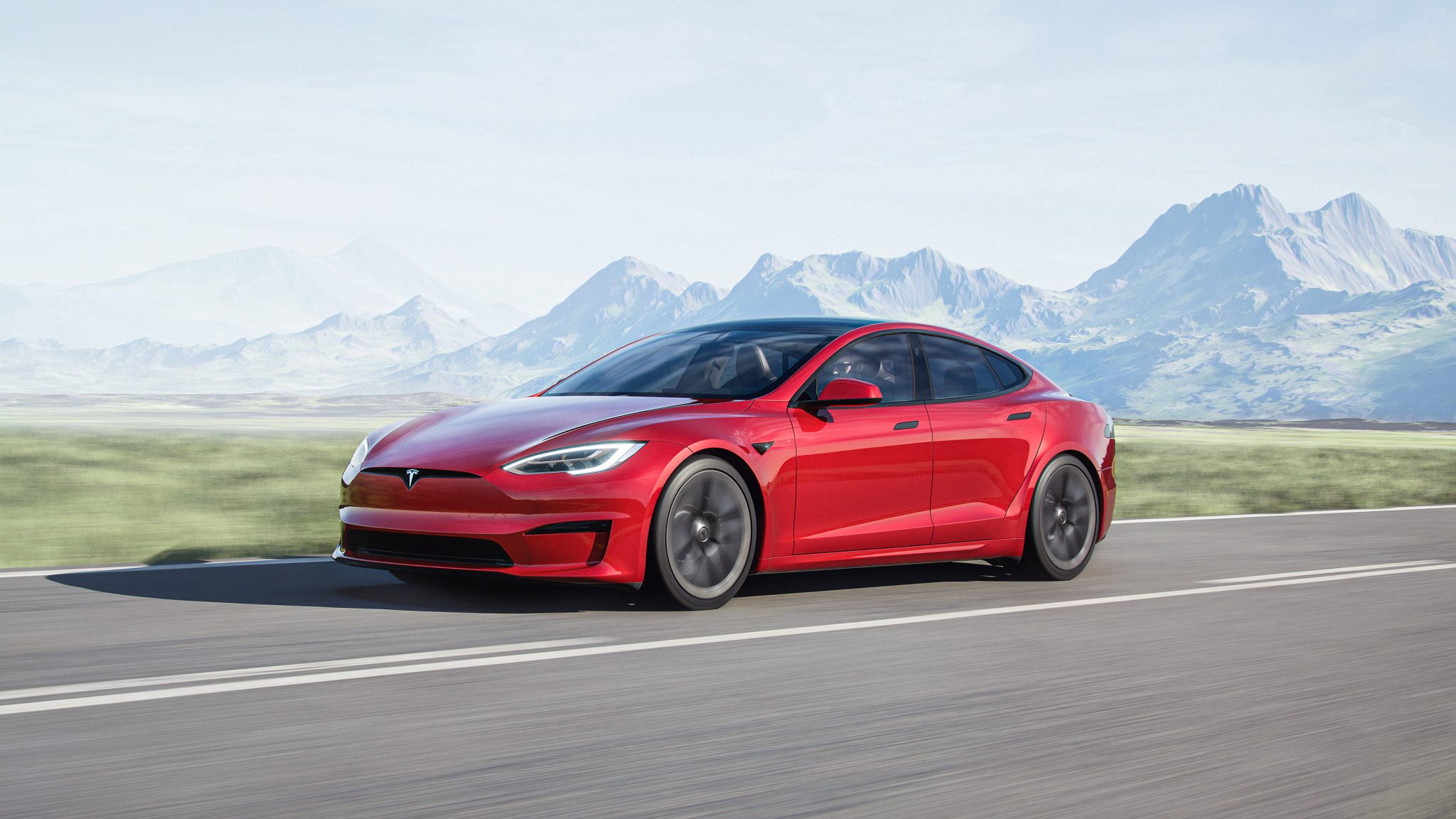 2021 Tesla Model S Plaid Wallpapers