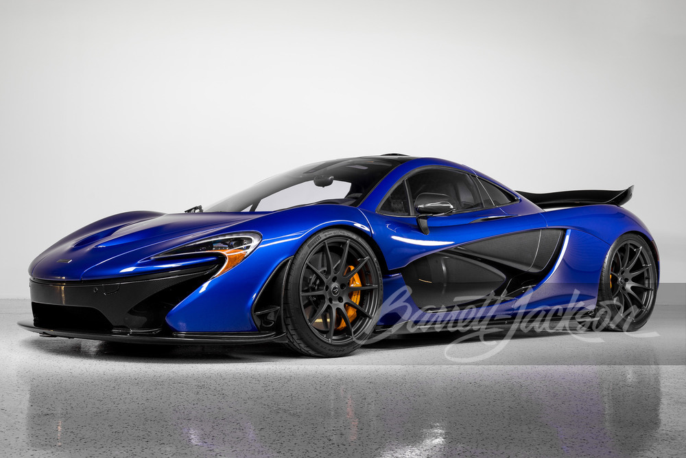 Blue McLaren P1