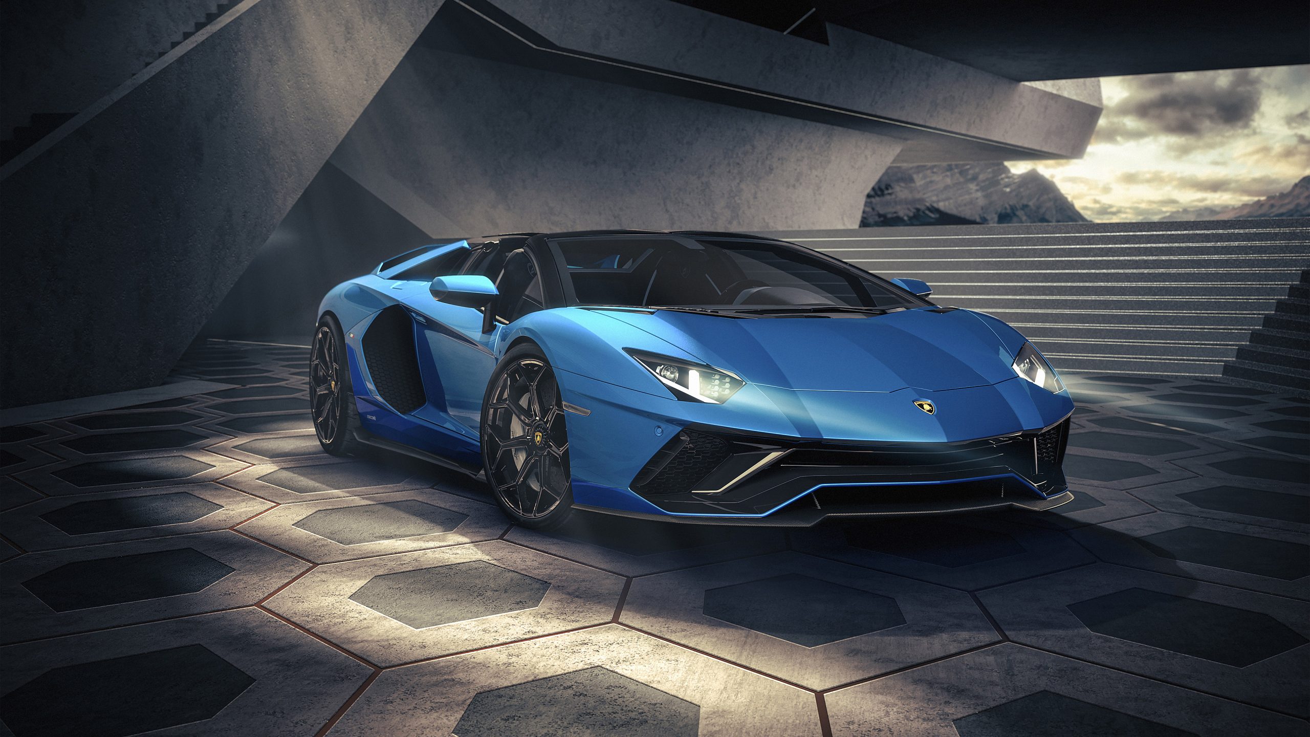 Imagini de fundal 2022 Lamborghini Aventador LP780-4 Ultimae Roadster