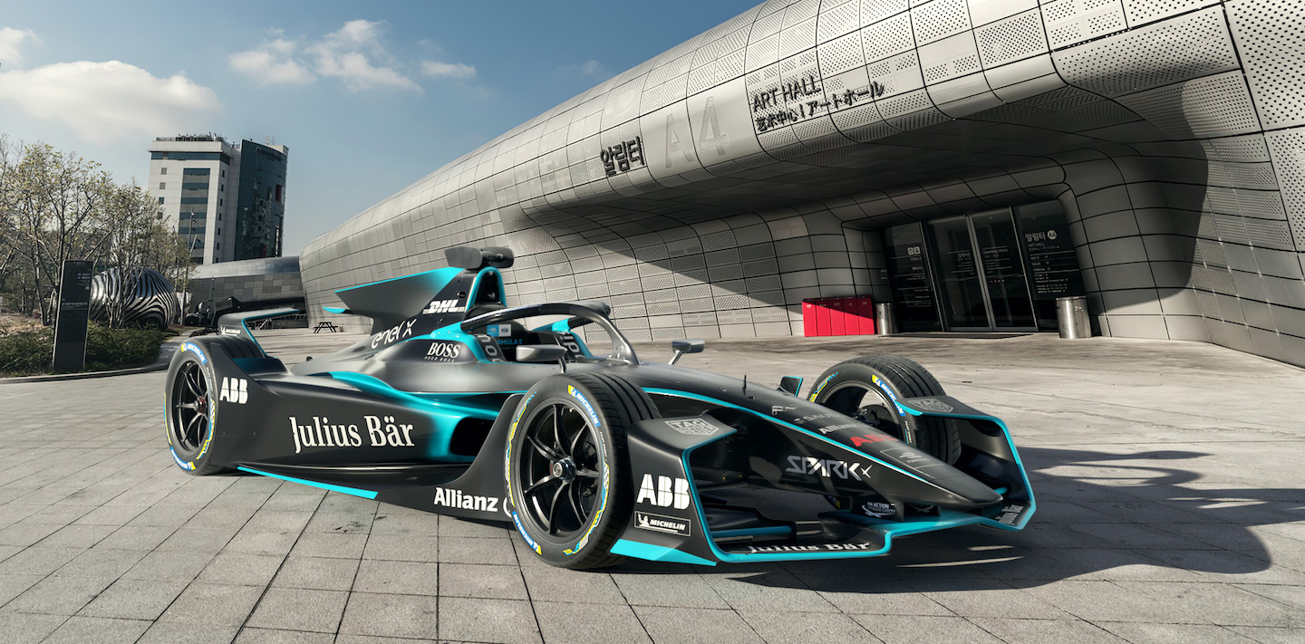 FIA Formula-E 2020 World Championship Spec car, from