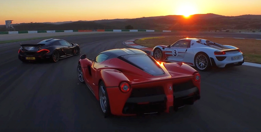 2013 McLaren P1, 2013 Ferrari LaFerrari, 2013 Porsche 918 Spyder, Chris Harris On Cars