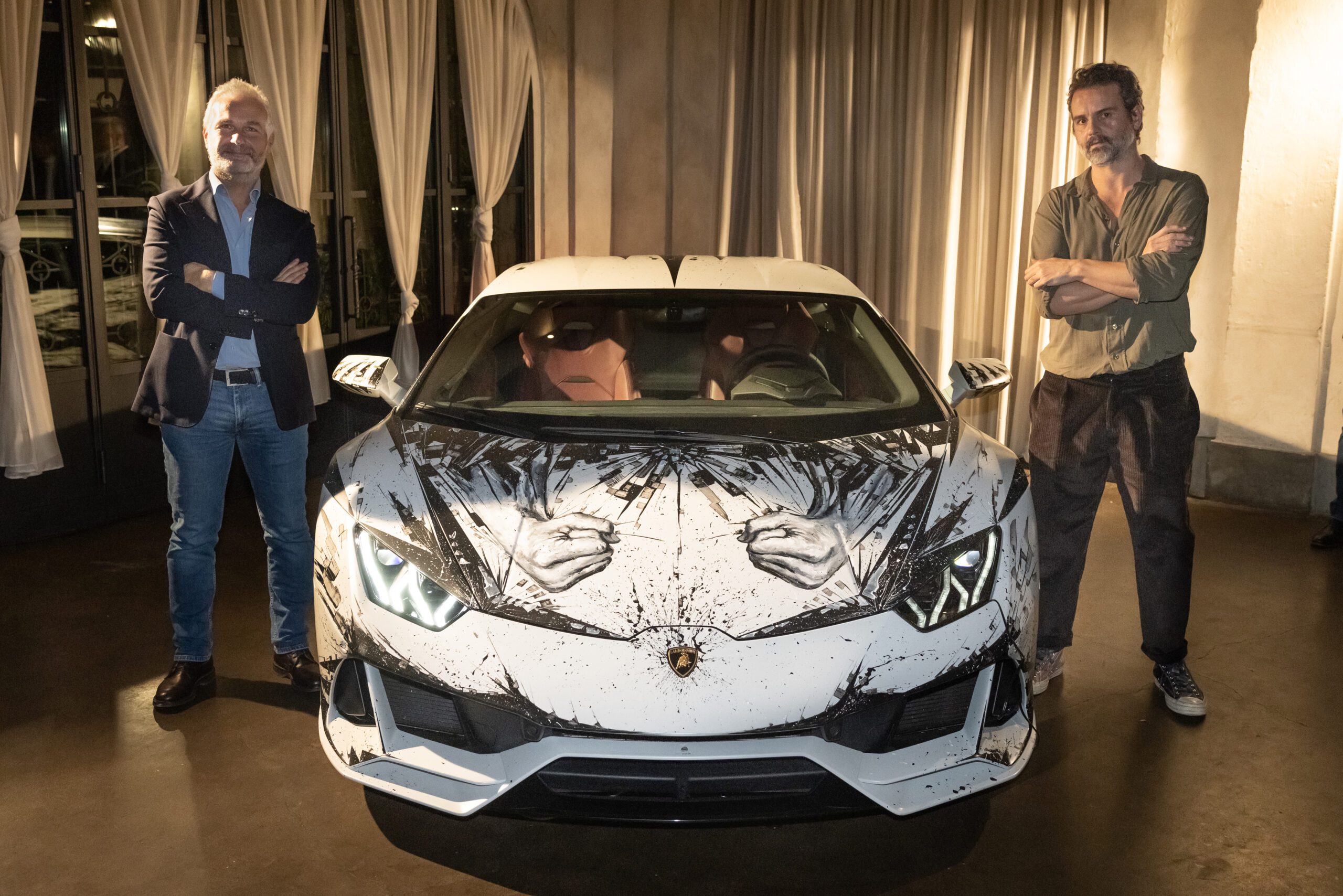 Lamborghini Huracán EVO interpreted by the artist Paolo Troilo