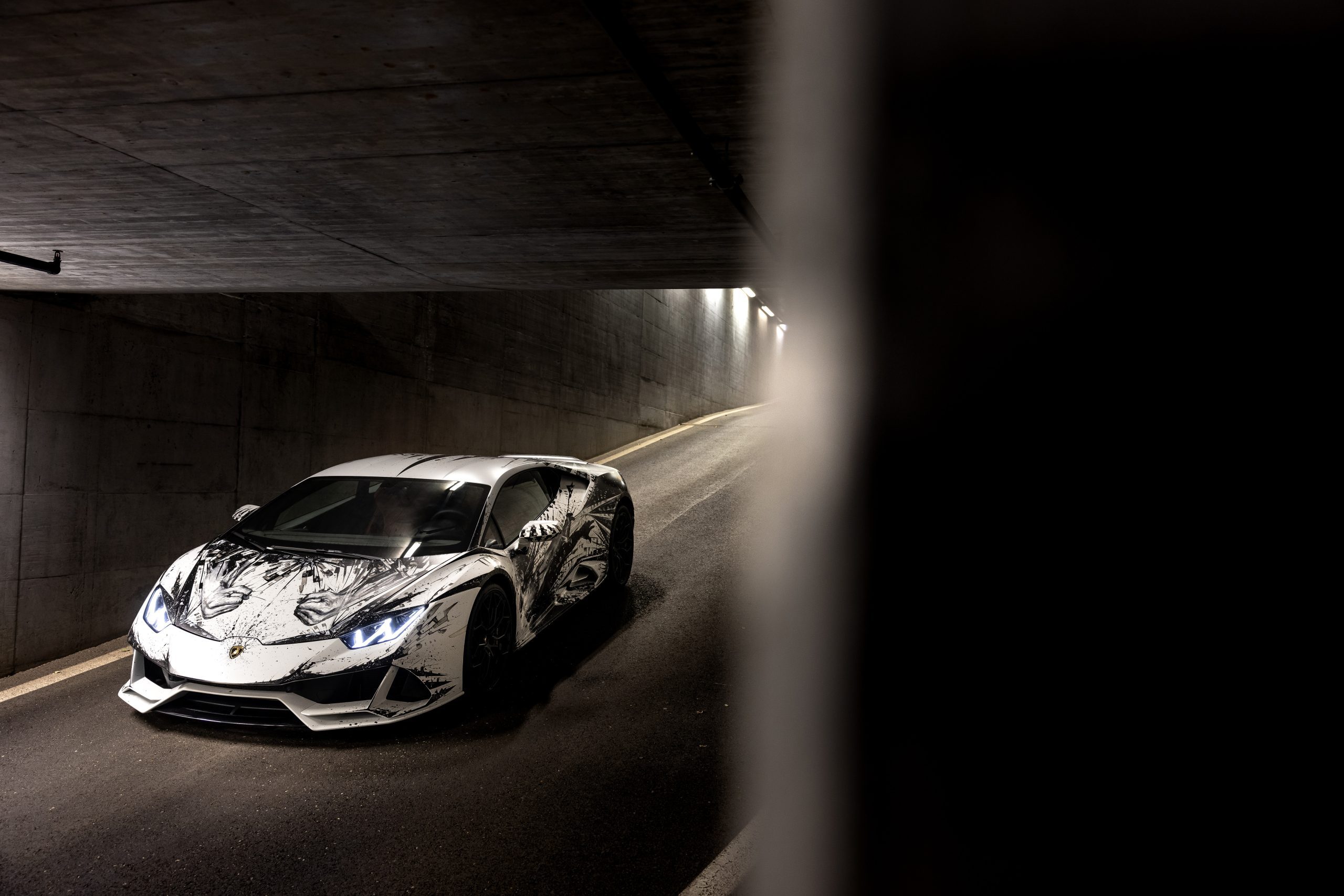 Lamborghini Huracán EVO interpreted by the artist Paolo Troilo