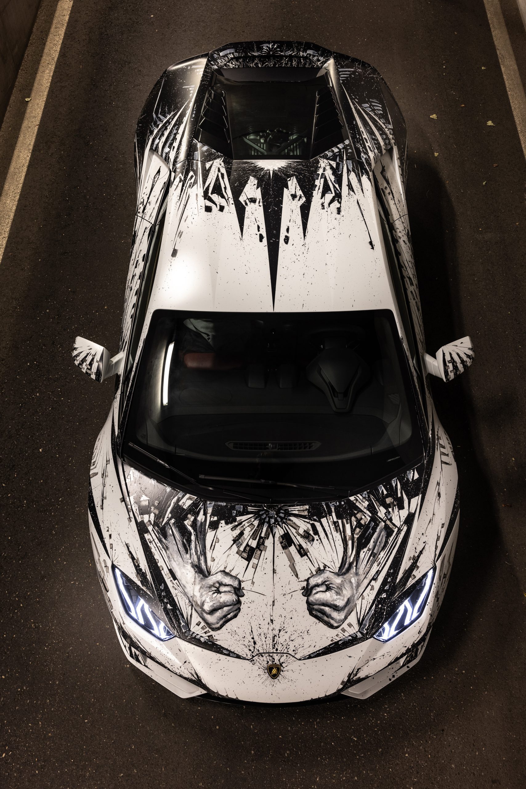 Lamborghini Huracán EVO interpreted by the artist Paolo Troilo