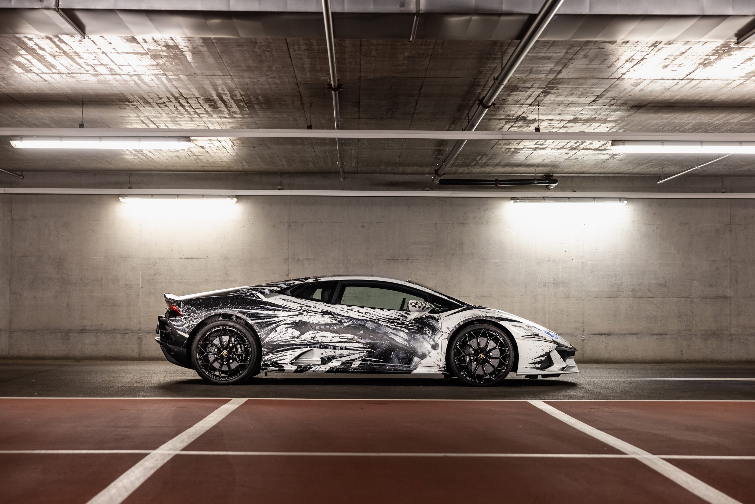 Lamborghini Huracán EVO interpreted by the artist Paolo Troilo