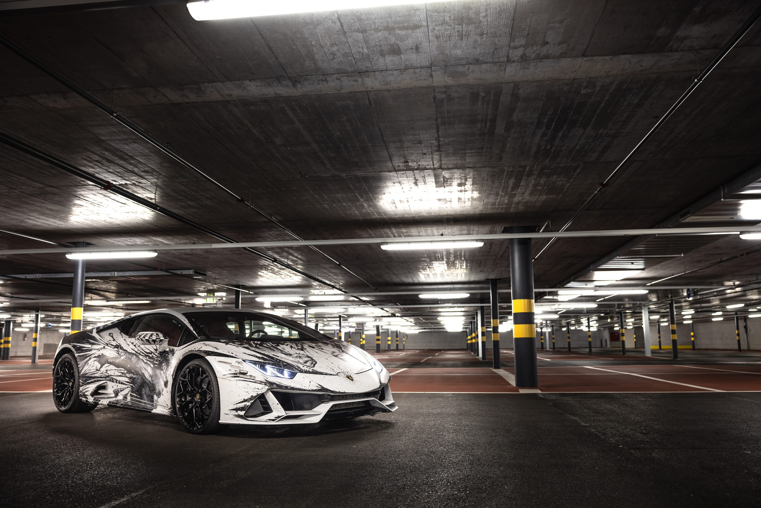 Lamborghini Huracán EVO interpreted by the artist Paolo Troilo