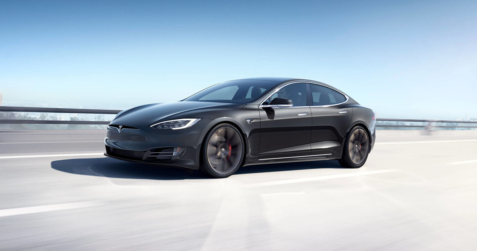 2022 black Tesla Model S Plaid