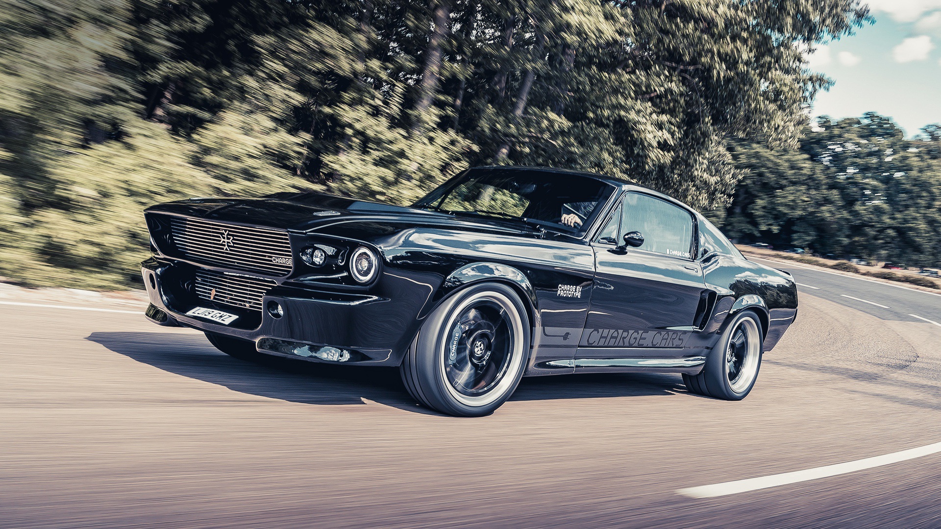 Charge ‘Eleanor’ Ford Mustang EV Restomod