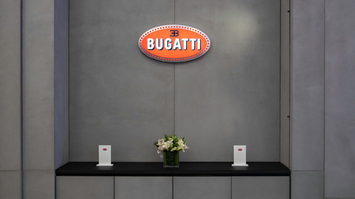 New Bugatti Riyadh showroom