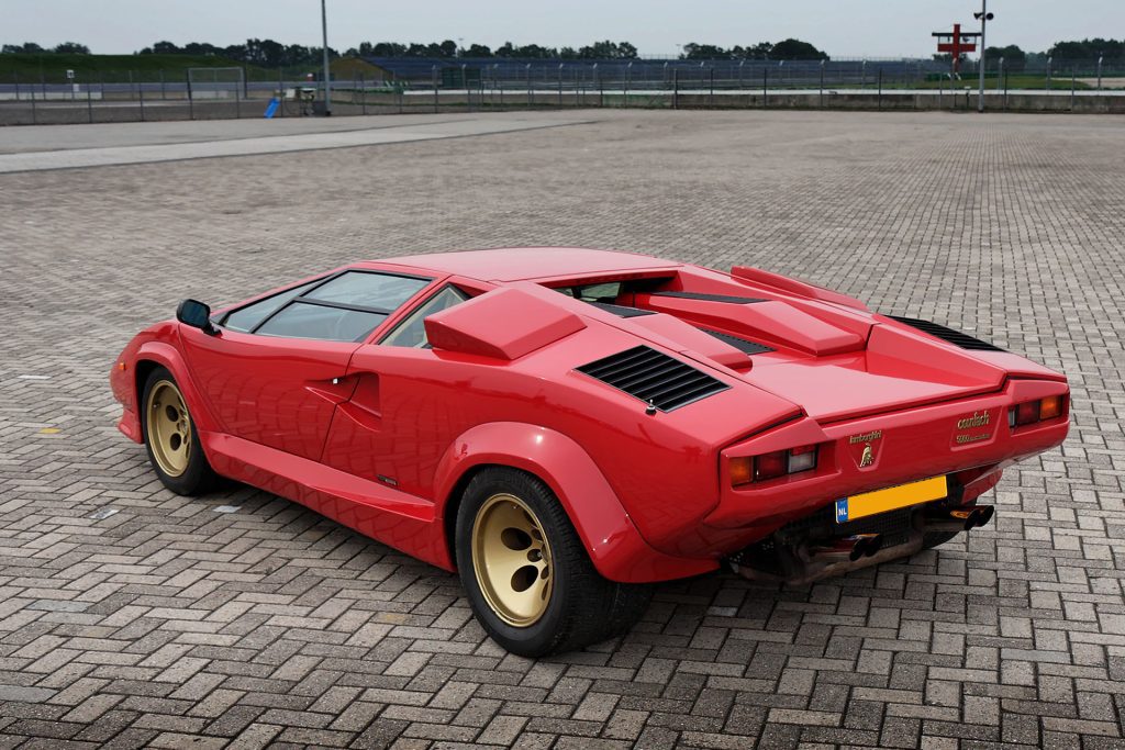 The Lamborghini Countach Quattrovalvole still turns heads today