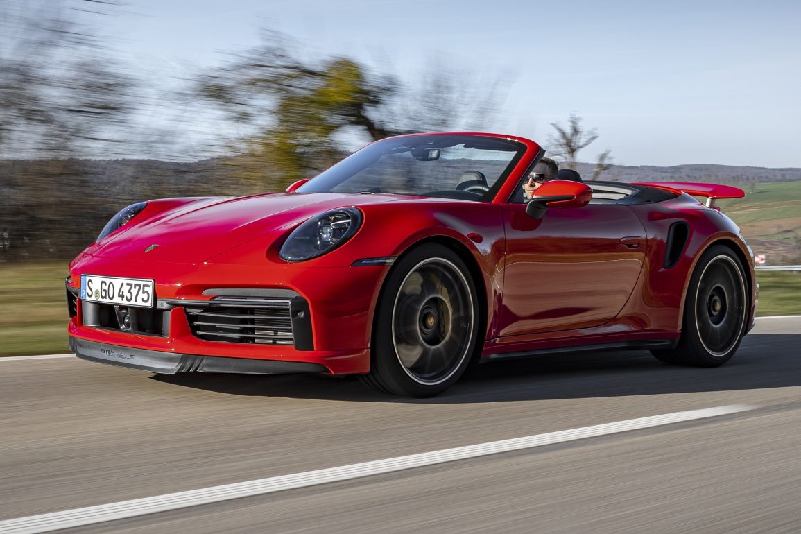 2022 Porsche 911 Turbo S Cabriolet