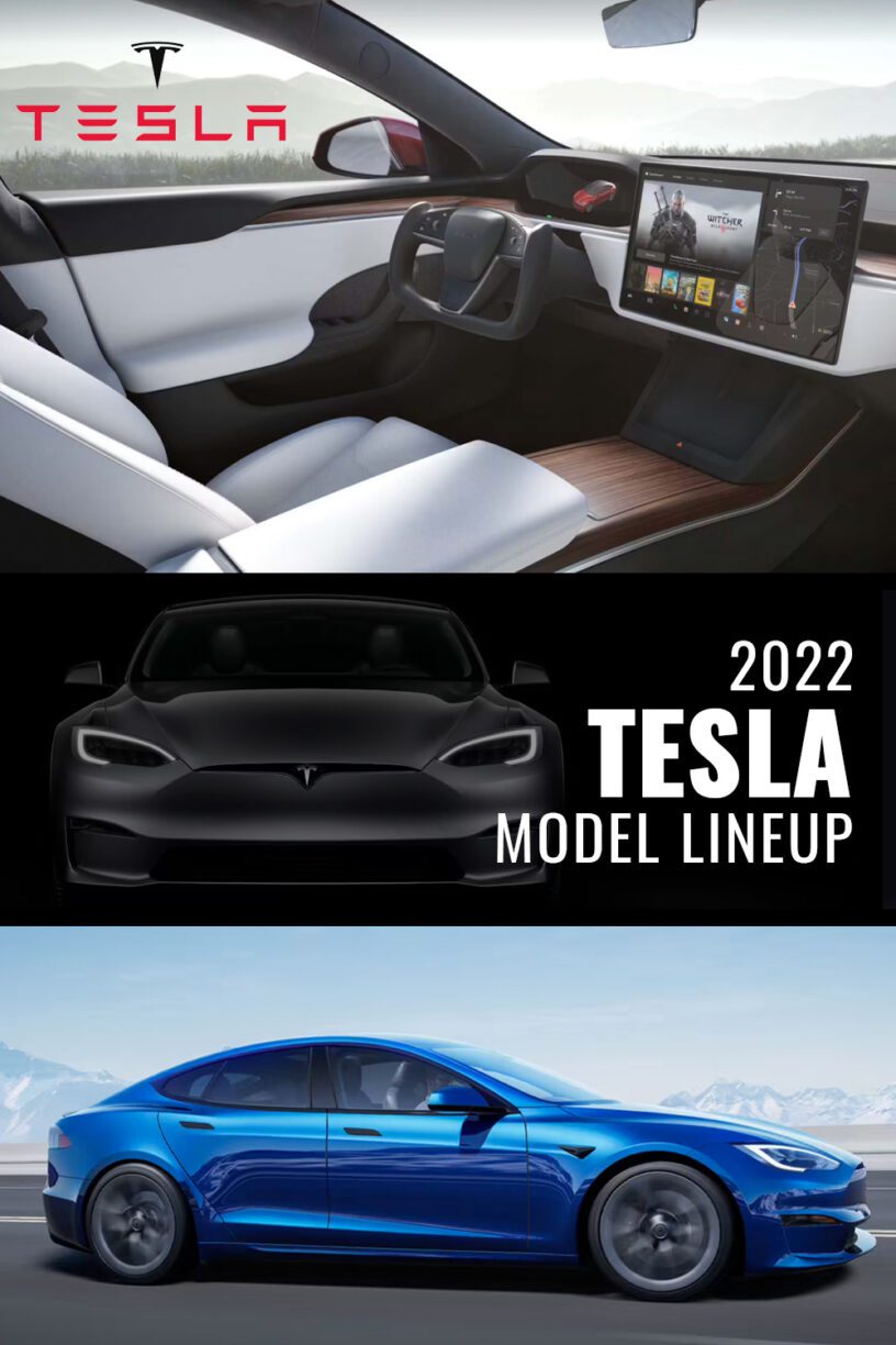 2022 Tesla Model Lineup