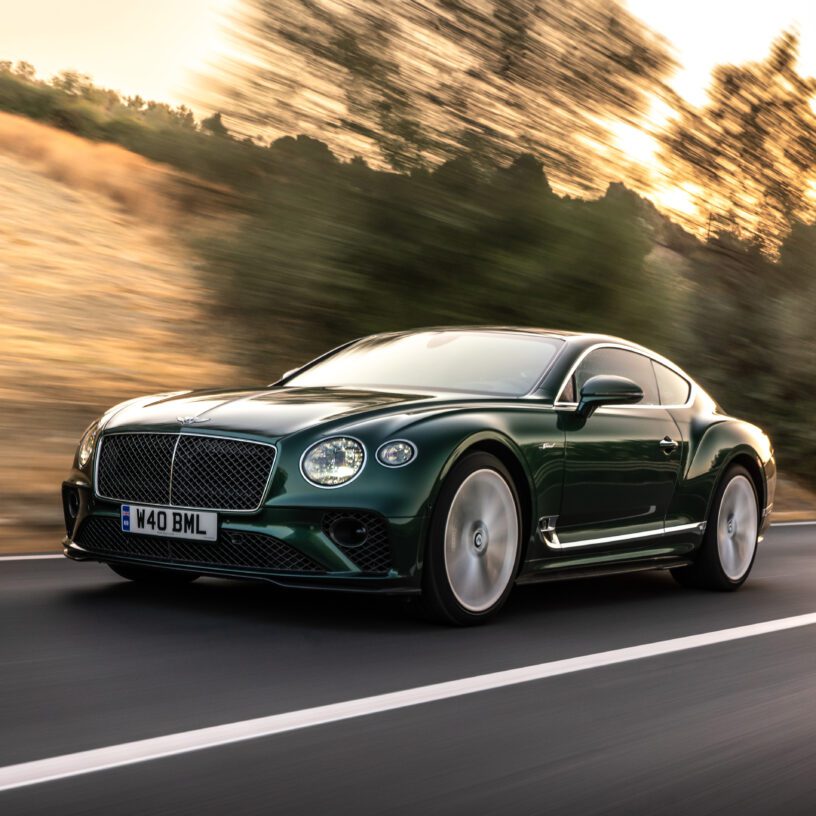 2022 Bentley Continental GT Speed Coupe Rolling Shot